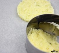 Milhojas de patata y gulas (2)