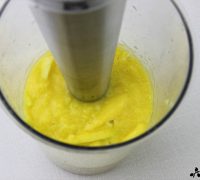 Sopa fría de sandía, mango y berberechos (3)